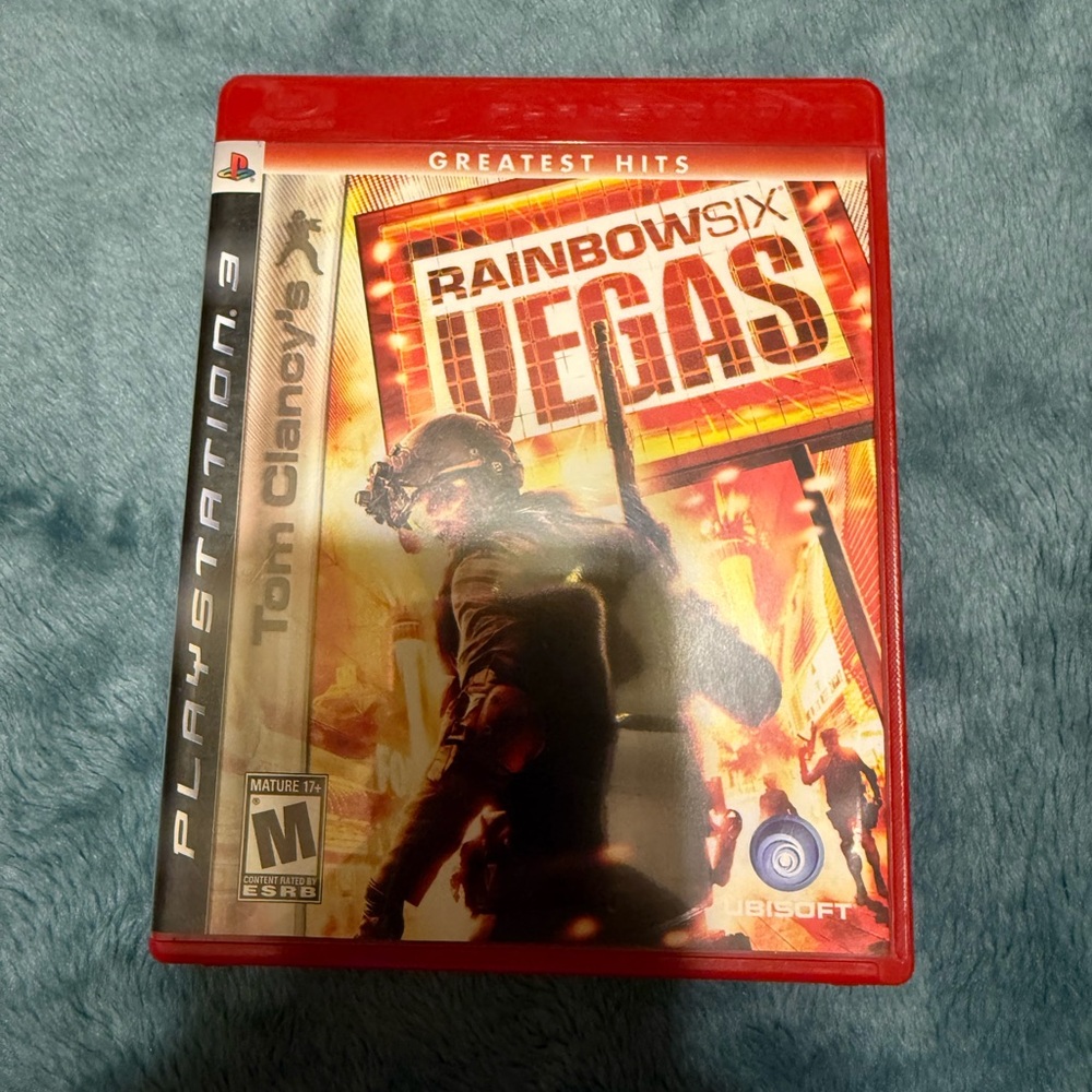 Tom Clancy's Rainbow Six Vegas - PS3 Game (Red)